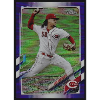 2021 Topps Chrome Purple Refractors #31 Luis Castillo