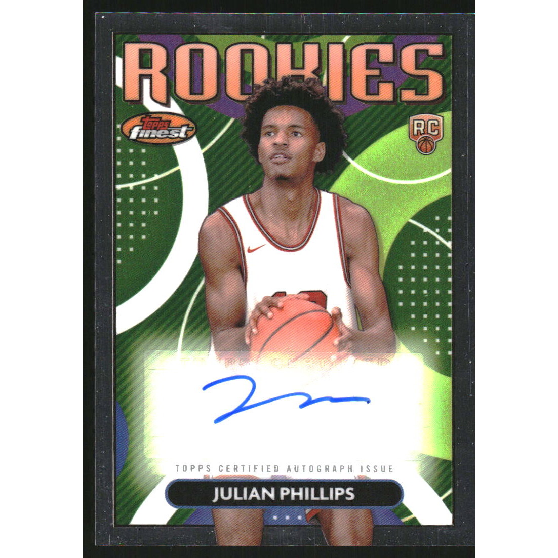 2023-24 Finest Rookie Autographs #RFAJP Julian Phillips