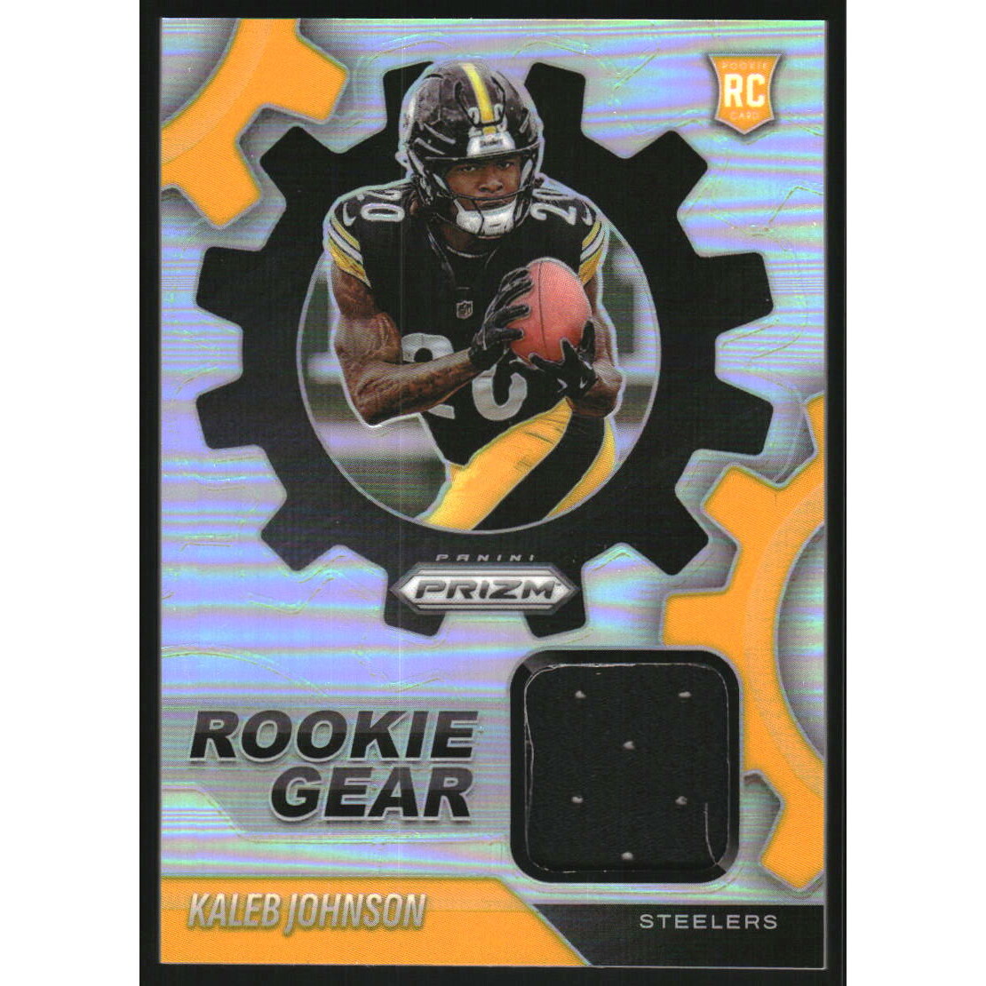 2025 Panini Prizm Rookie Gear #43 Kaleb Johnson