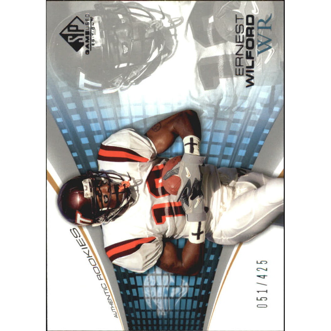 2004 SP Game Used Edition #124 Ernest Wilford RC