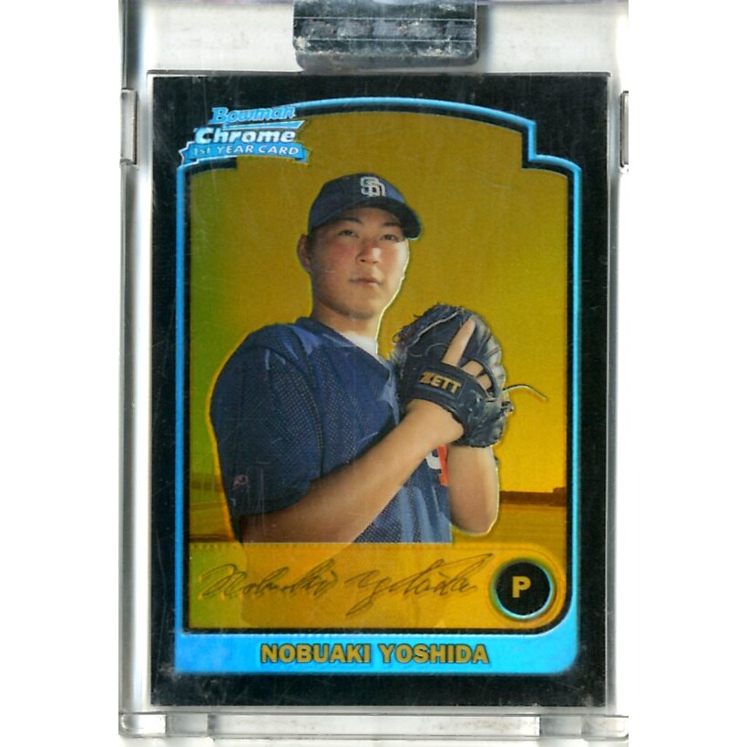 2003 Bowman Chrome Gold Refractors #303 Nobuaki Yoshida