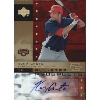 2007 Upper Deck Future Stars All Star Futures Signatures #KC Kory Casto
