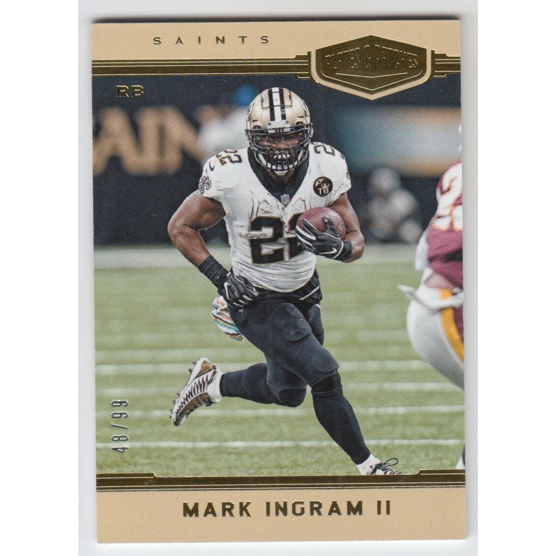 2018 Panini Plates and Patches #133 Mark Ingram II