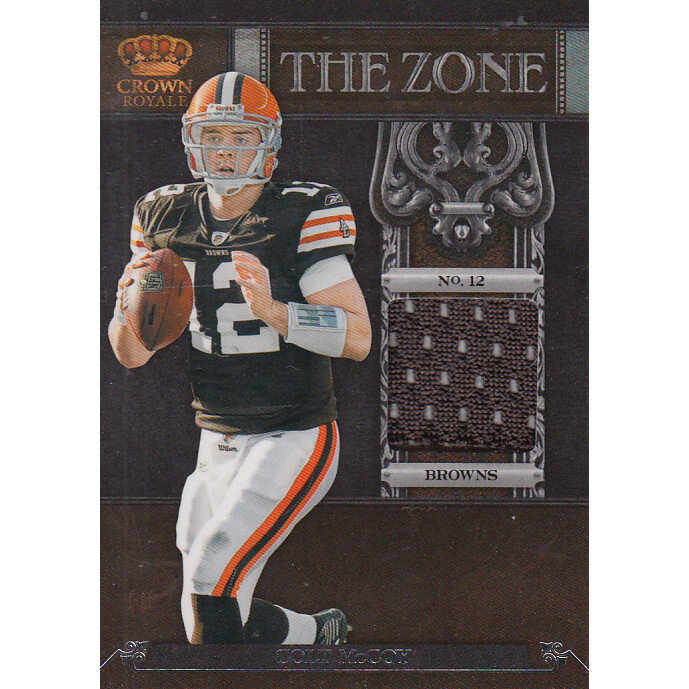 2011 Crown Royale The Zone Materials #11 Colt McCoy/299