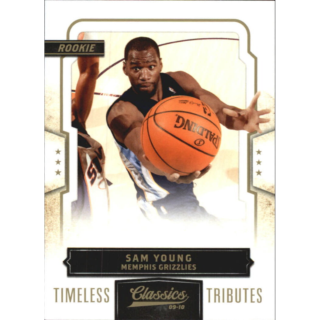 2009-10 Classics Timeless Tributes Gold #188 Sam Young