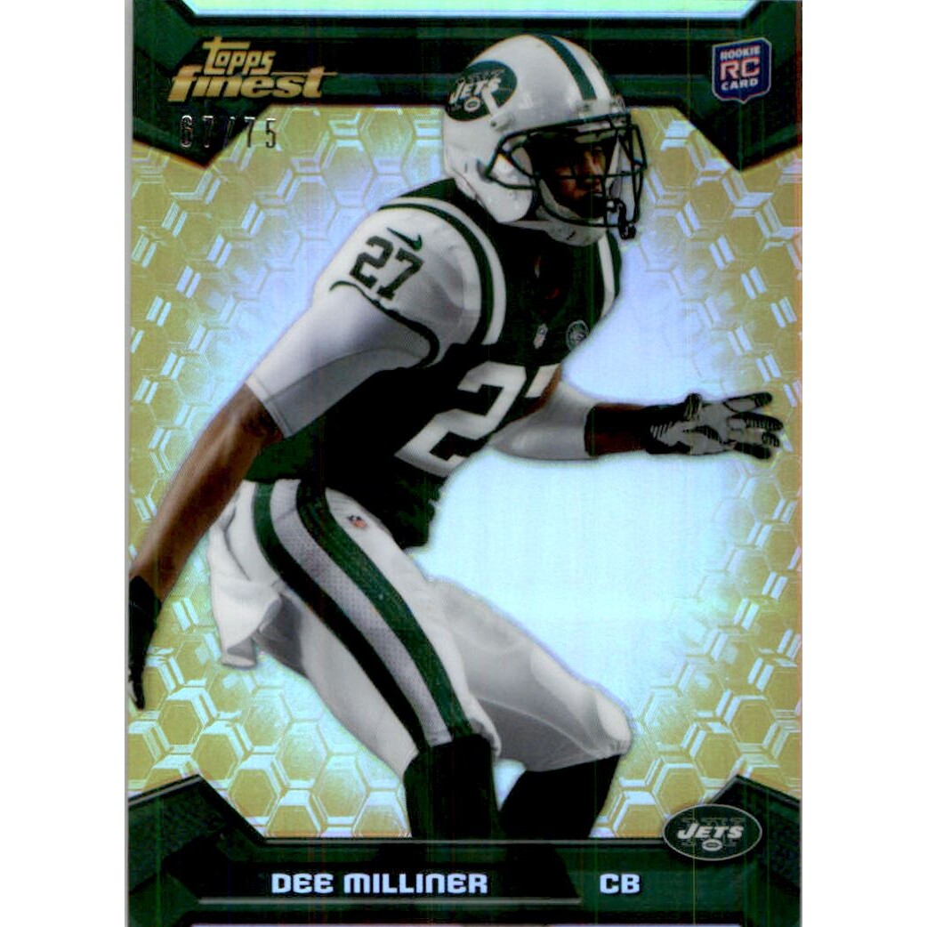 2013 Finest Gold Refractors #128 Dee Milliner