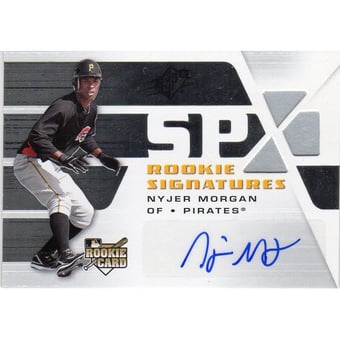 2008 SPx Silver #133 Nyjer Morgan AU