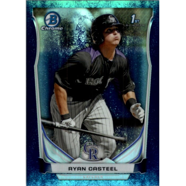 2014 Bowman Chrome Prospects Series 2 Bubble Refractors #BCP5 Ryan Casteel. rookie card picture
