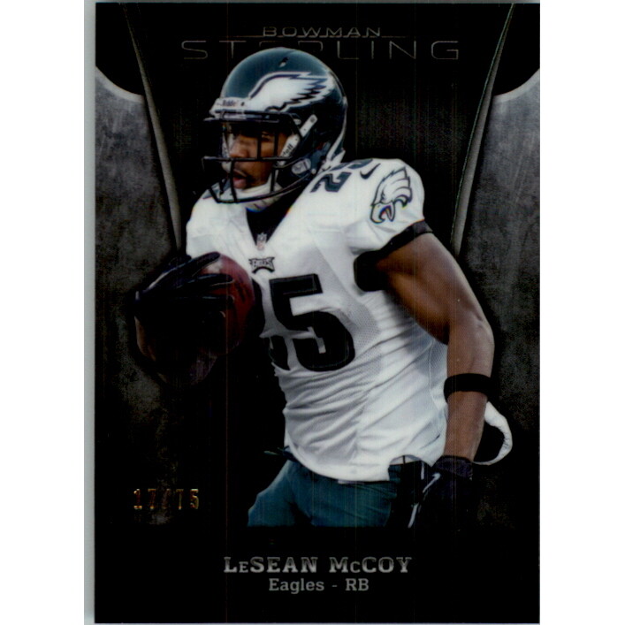 2013 Bowman Sterling Black Refractors #4 LeSean McCoy