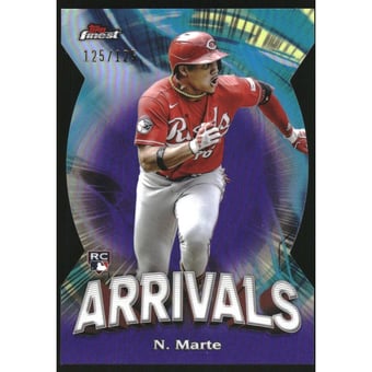 2024 Finest Arrivals Purple Refractors #A10 Noelvi Marte