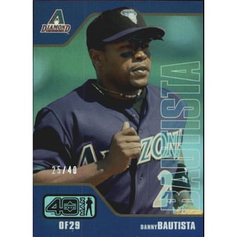 2002 Upper Deck 40-Man Electric Rainbow #646 Danny Bautista