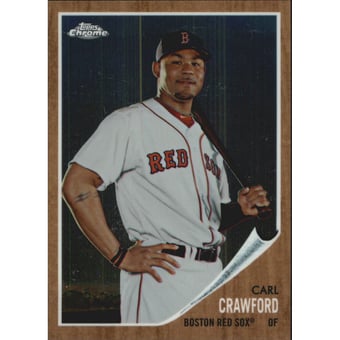 2011 Topps Heritage Chrome Refractors #C177 Carl Crawford
