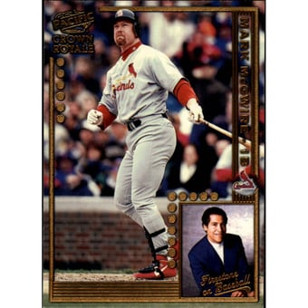 1998 Crown Royale Firestone on Baseball #16 Mark McGwire