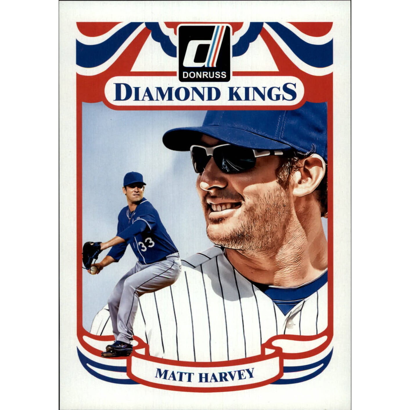 2014 Donruss Diamond King Box Toppers #5 Matt Harvey