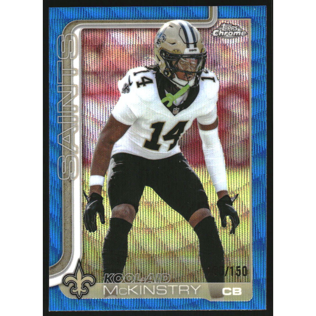 2025 Topps Chrome Blue Wave Refractors #224 Kool-Aid McKinstry