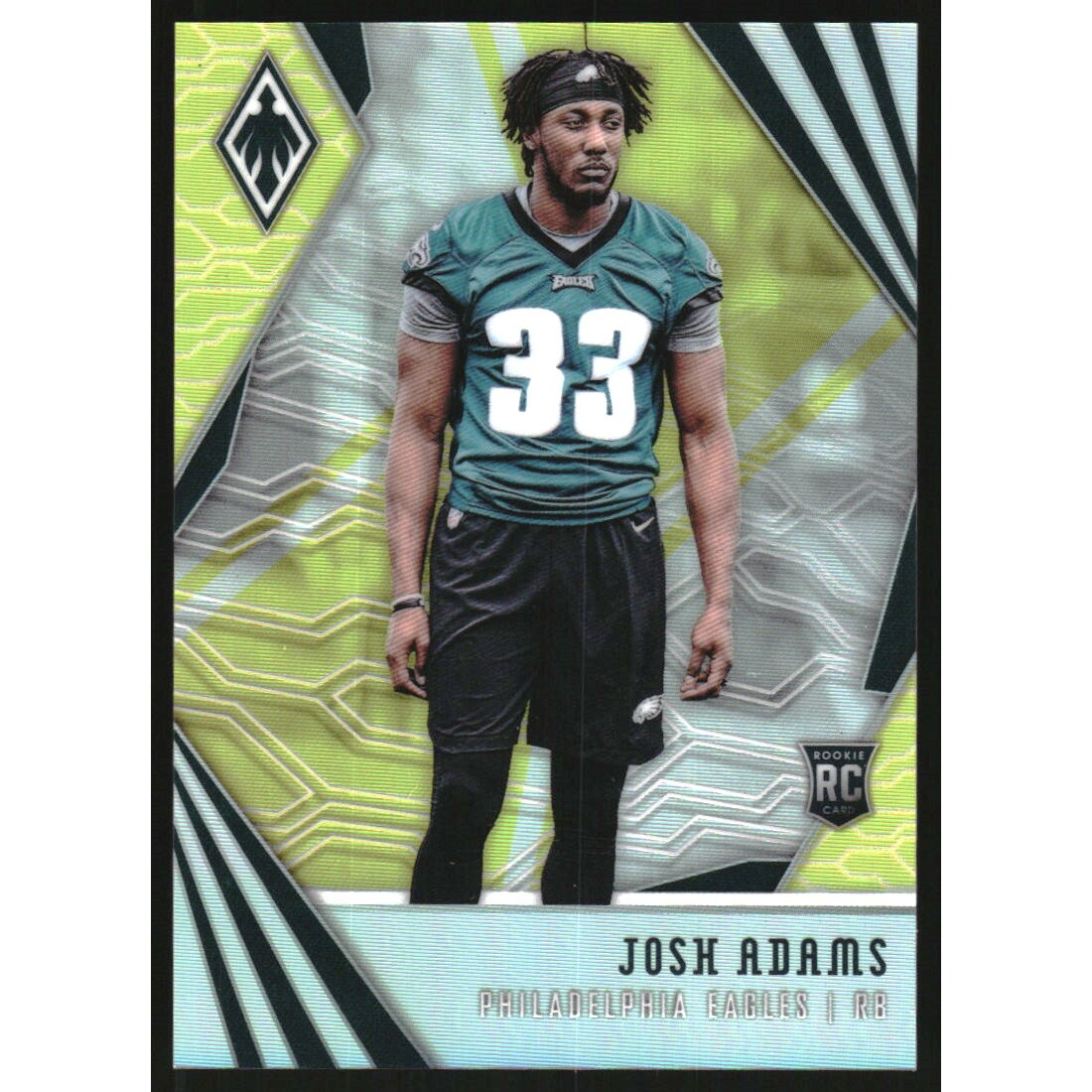 2018 Panini Phoenix Yellow #196 Josh Adams
