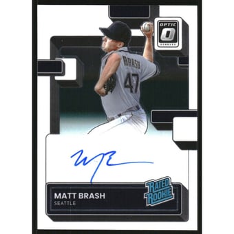2022 Donruss Optic Rated Rookies Signatures #62 Matt Brash