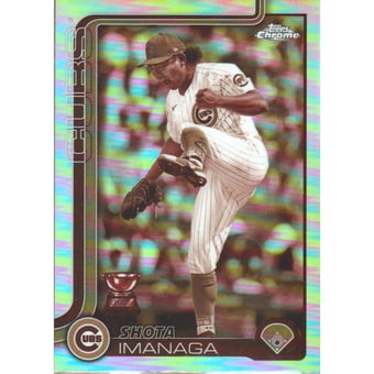 2025 Topps Chrome Sepia Refractors #149 Shota Imanaga
