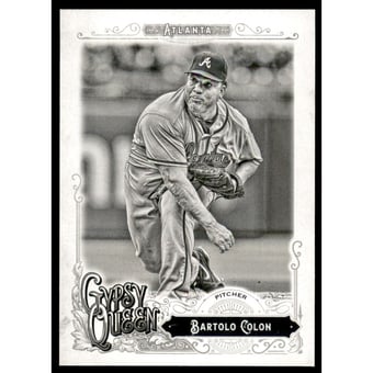 2017 Topps Gypsy Queen Black and White #6 Bartolo Colon