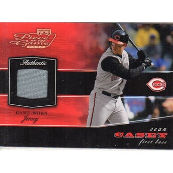 2002 Playoff Piece of the Game Materials Bronze #77 Sean Casey Jsy