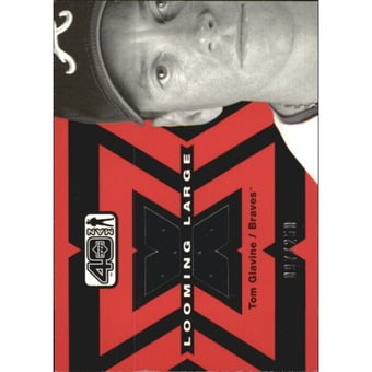 2002 Upper Deck 40-Man Looming Large Jerseys #LTG Tom Glavine