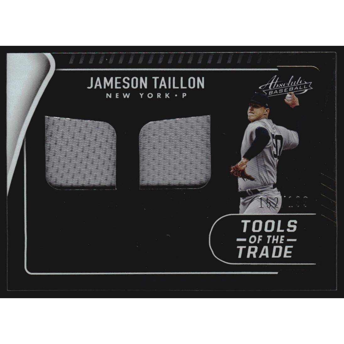 2022 Absolute Tools of the Trade 2 Swatch #42 Jameson Taillon/199