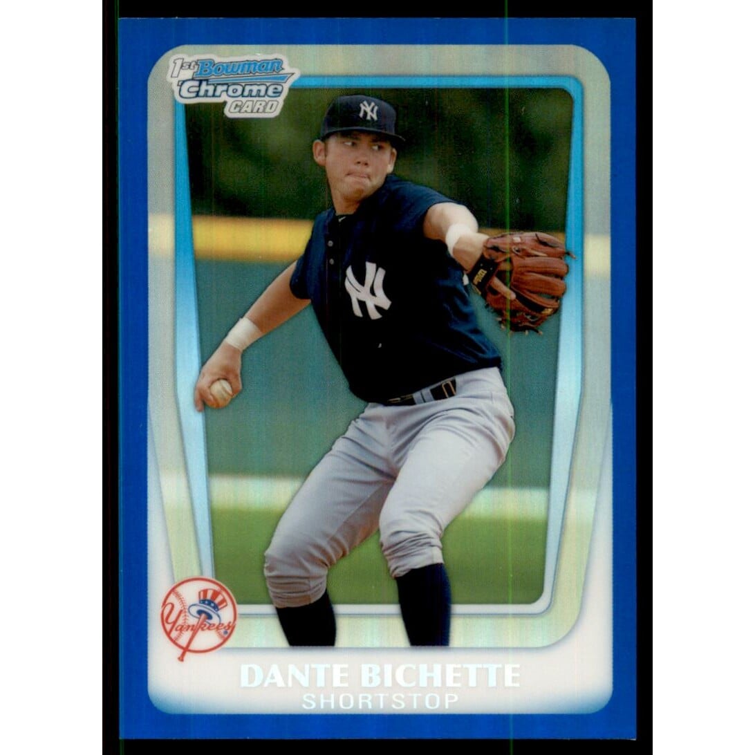 2011 Bowman Chrome Draft Prospects Blue Refractors #BDPP12 Dante Bichette. rookie card picture