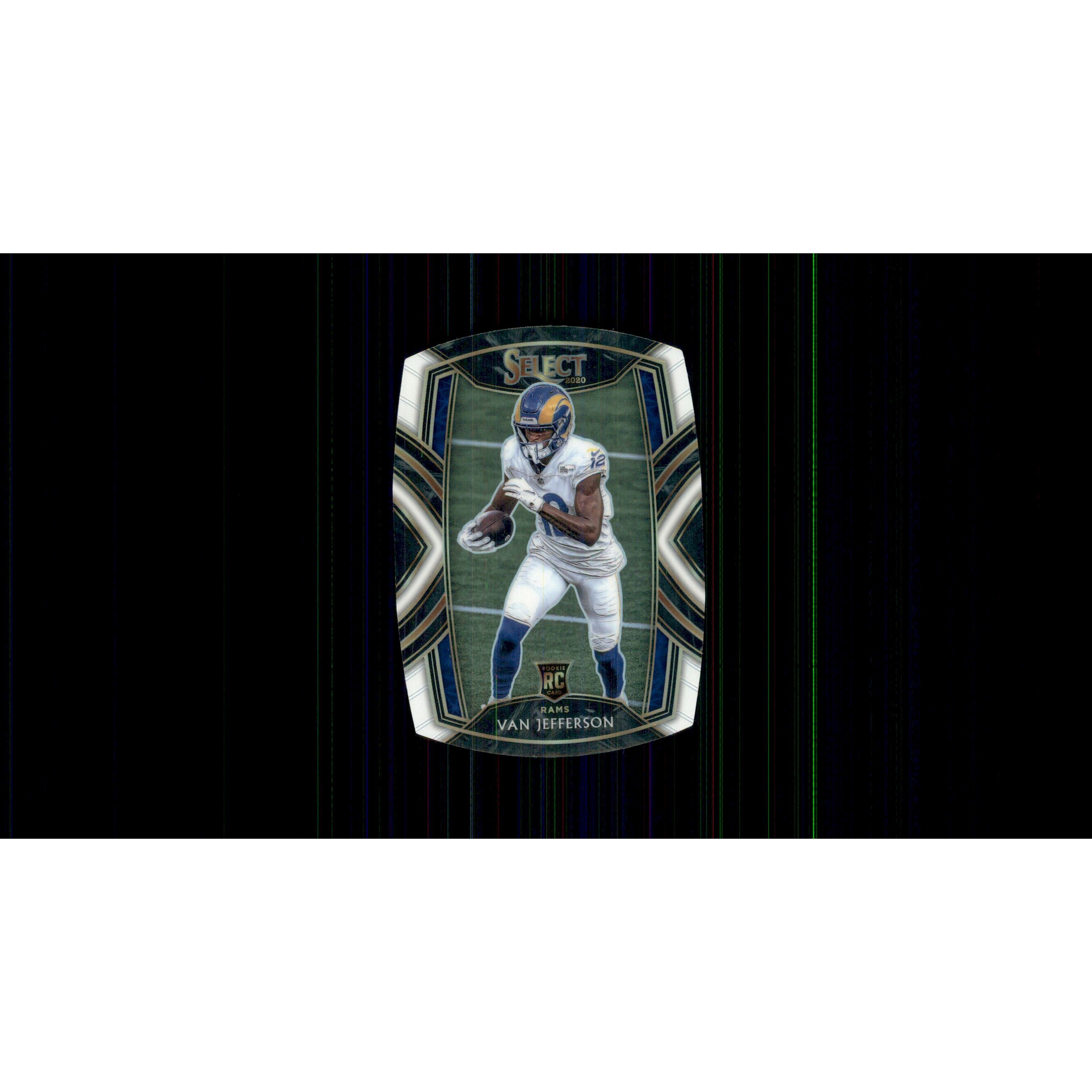 2020 Select Prizm White Die Cut #271 Van Jefferson