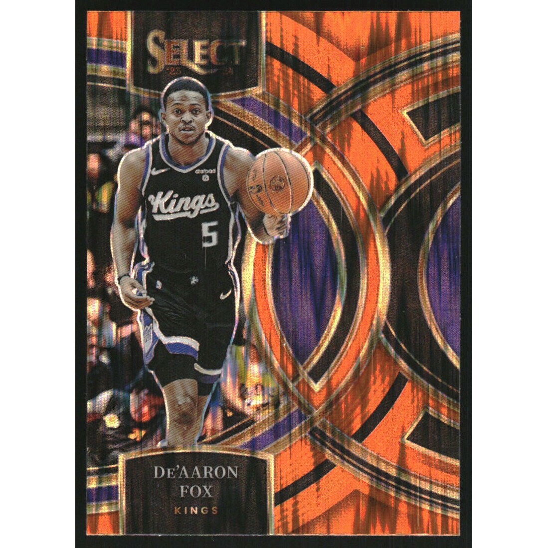 2023-24 Select Prizms Orange Flash #152 De’Aaron Fox 2023-24 Select Prizms Orange Flash #152 De’Aaron Fox