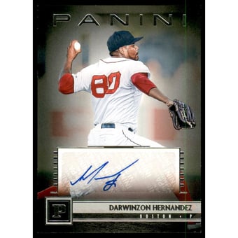 2019 Panini Signatures #2 Darwinzon Hernandez
