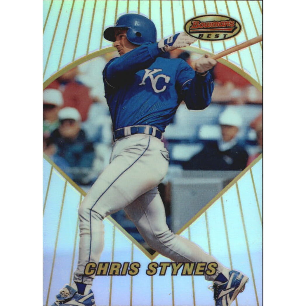 1996 Bowman's Best Atomic Refractors #124 Chris Stynes. rookie card picture