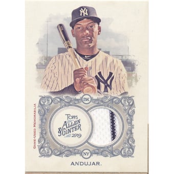 2019 Topps Allen and Ginter Relics #FSRBMA Miguel Andujar B