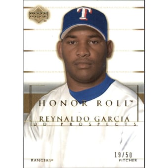 2002 Upper Deck Honor Roll Gold #184 Reynaldo Garcia UDP