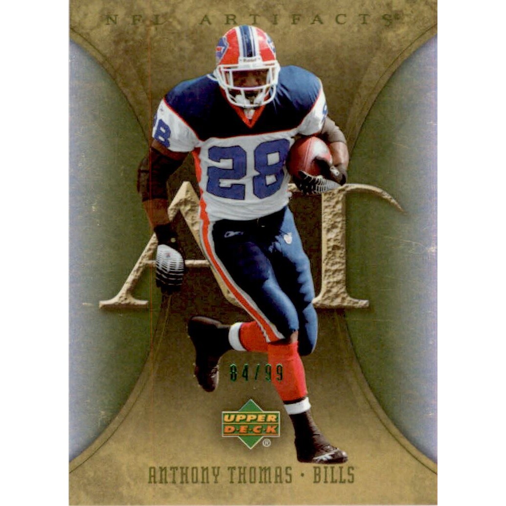 2007 Artifacts Green #12 Anthony Thomas