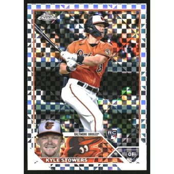 2023 Topps Chrome X-Fractors #194 Kyle Stowers