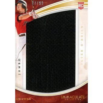 2016 Immaculate Collection Immaculate Jumbo Materials #23 Peter O'Brien/99