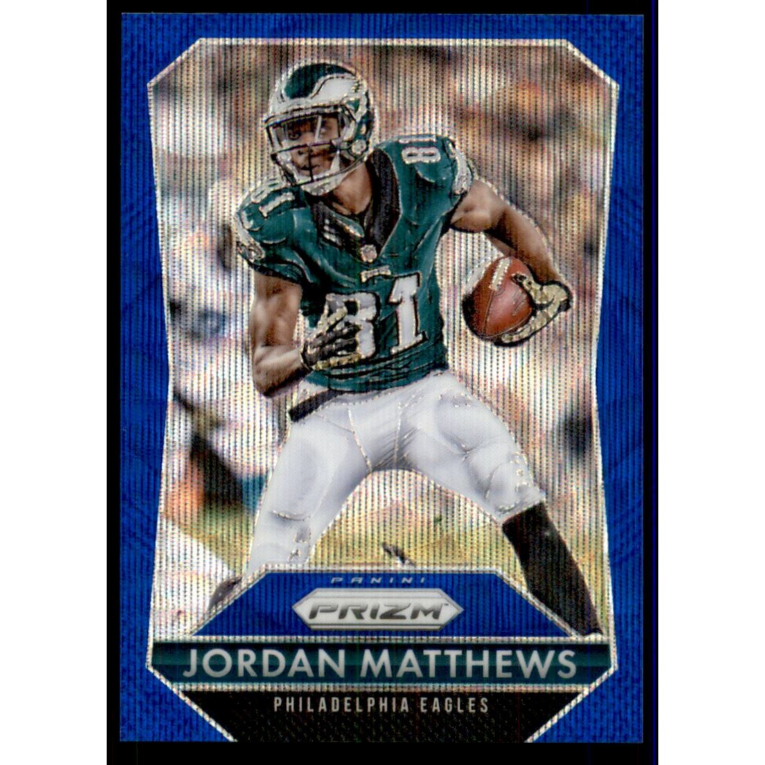 2015 Panini Prizm Prizms Light Blue Wave #191 Jordan Matthews