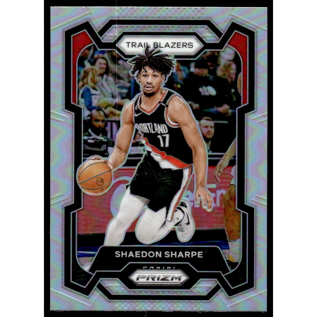 2023-24 Panini Prizm Prizms Silver #104 Shaedon Sharpe