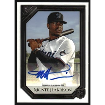 2021 Topps Gallery Rookie Autographs #RAMH Monte Harrison