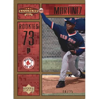 2002 Upper Deck Ballpark Idols Gold #237 Anastacio Martinez ROO