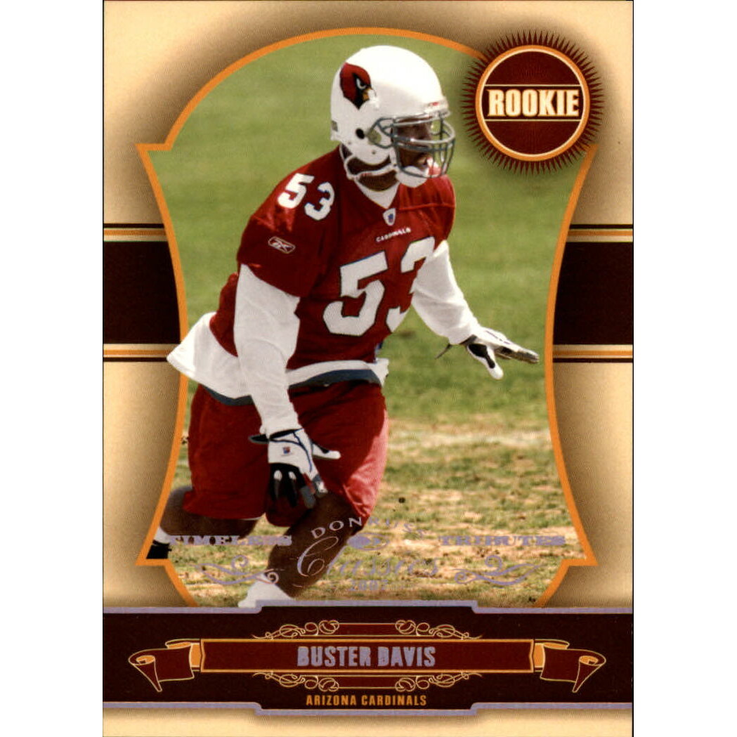 2007 Donruss Classics Timeless Tributes Bronze #238 Buster Davis. rookie card picture