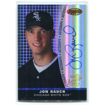 2001 Bowman's Best Autographs #BBAJR Jon Rauch