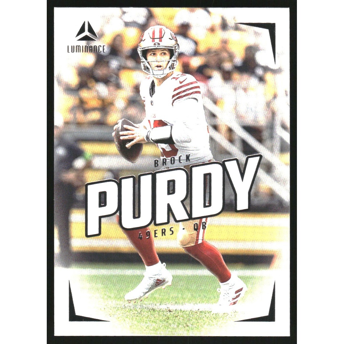 2024 Panini Luminance #62 Brock Purdy. rookie card picture