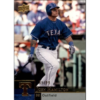 2009 Upper Deck Gold #902 Josh Hamilton
