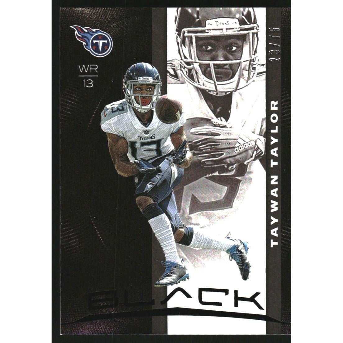 2019 Panini Black #46 Taywan Taylor. rookie card picture