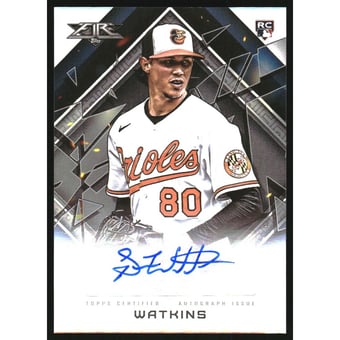 2022 Topps Fire Autographs #FASW Spenser Watkins