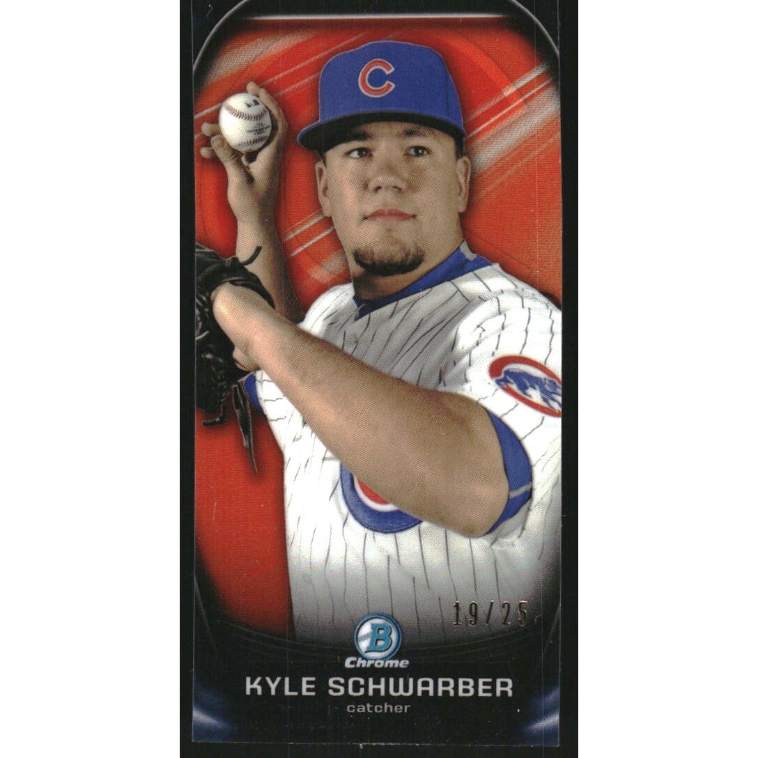 2015 Bowman Chrome Prospect Profiles Minis Gold Refractors #PP11 Alex Jackson. rookie card picture