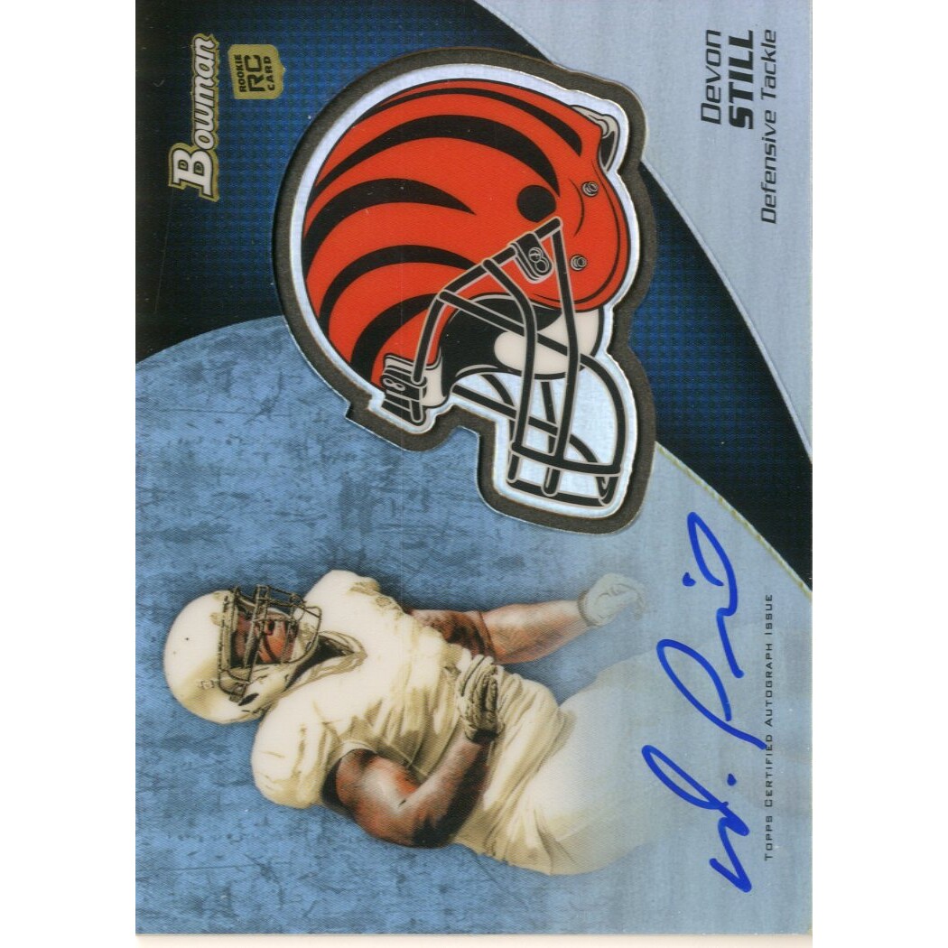 2012 Bowman Rookie Team Helmet Autographs #BCRADS Devon Still