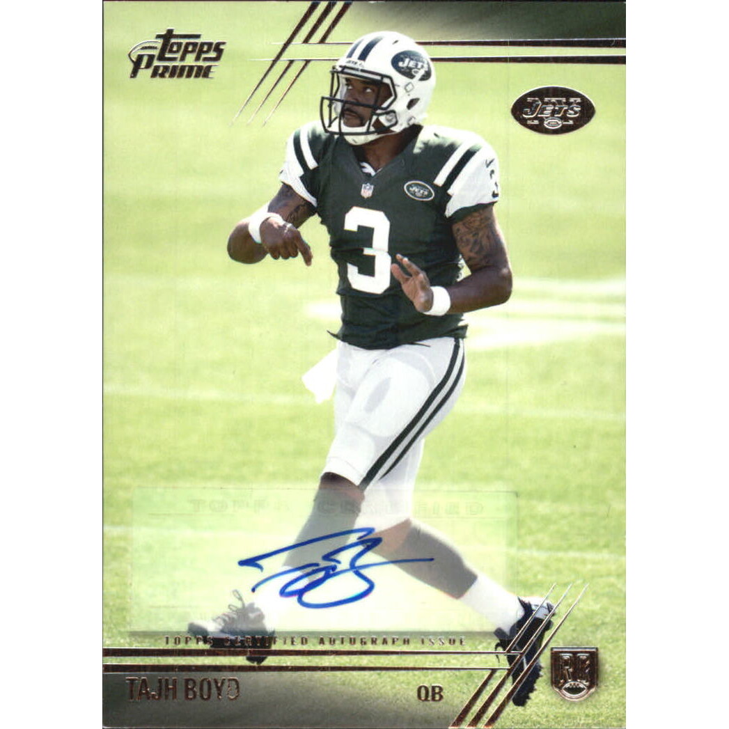 2014 Topps Prime Autographs #129R Tajh Boyd