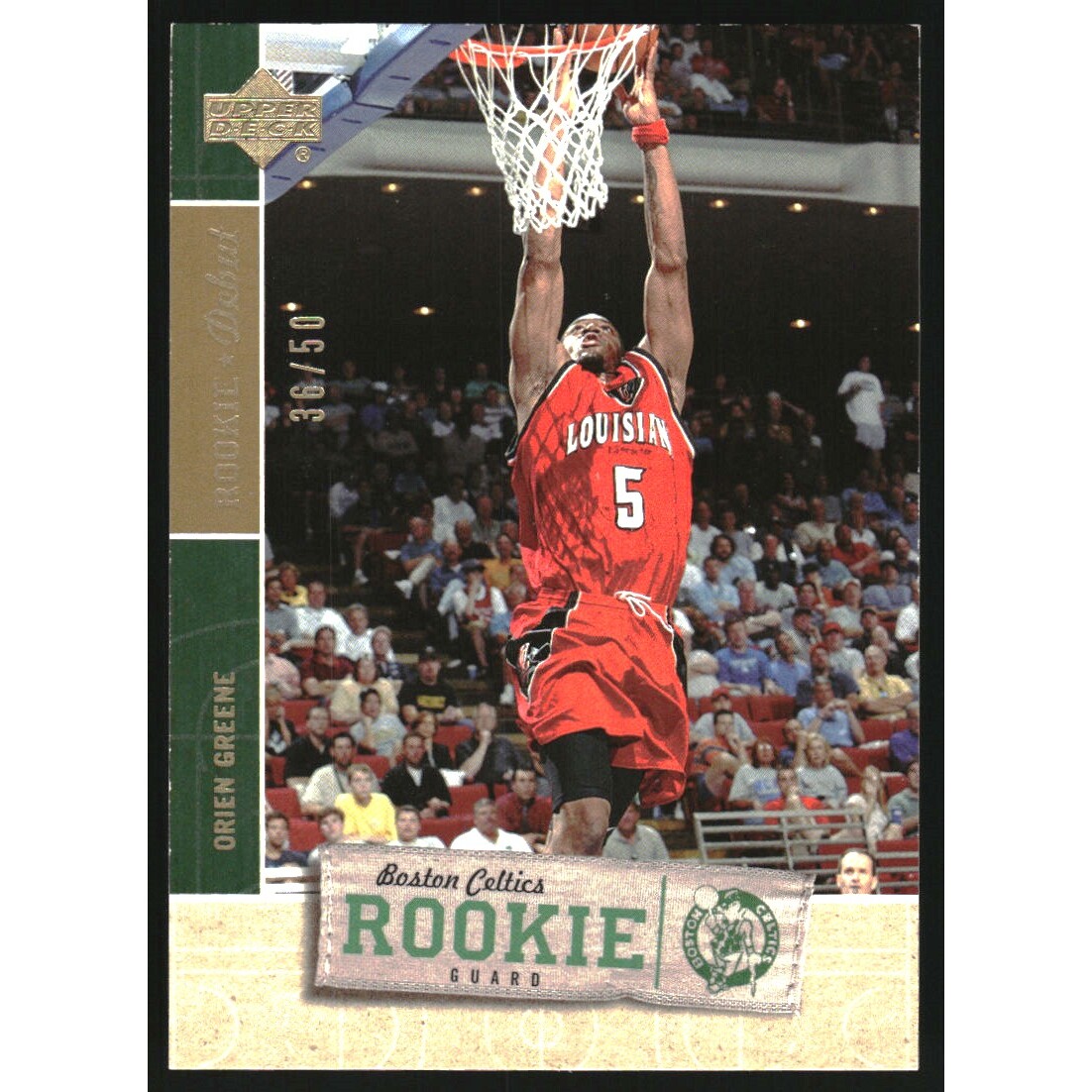 2005-06 Upper Deck Rookie Debut Gold #147 Orien Greene